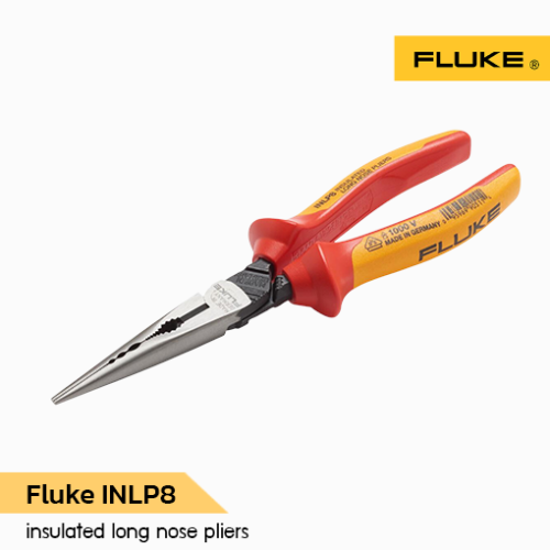 Fluke INLP8 insulated long nose pliers